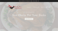 Desktop Screenshot of bowdenfarmfreshchicken.com